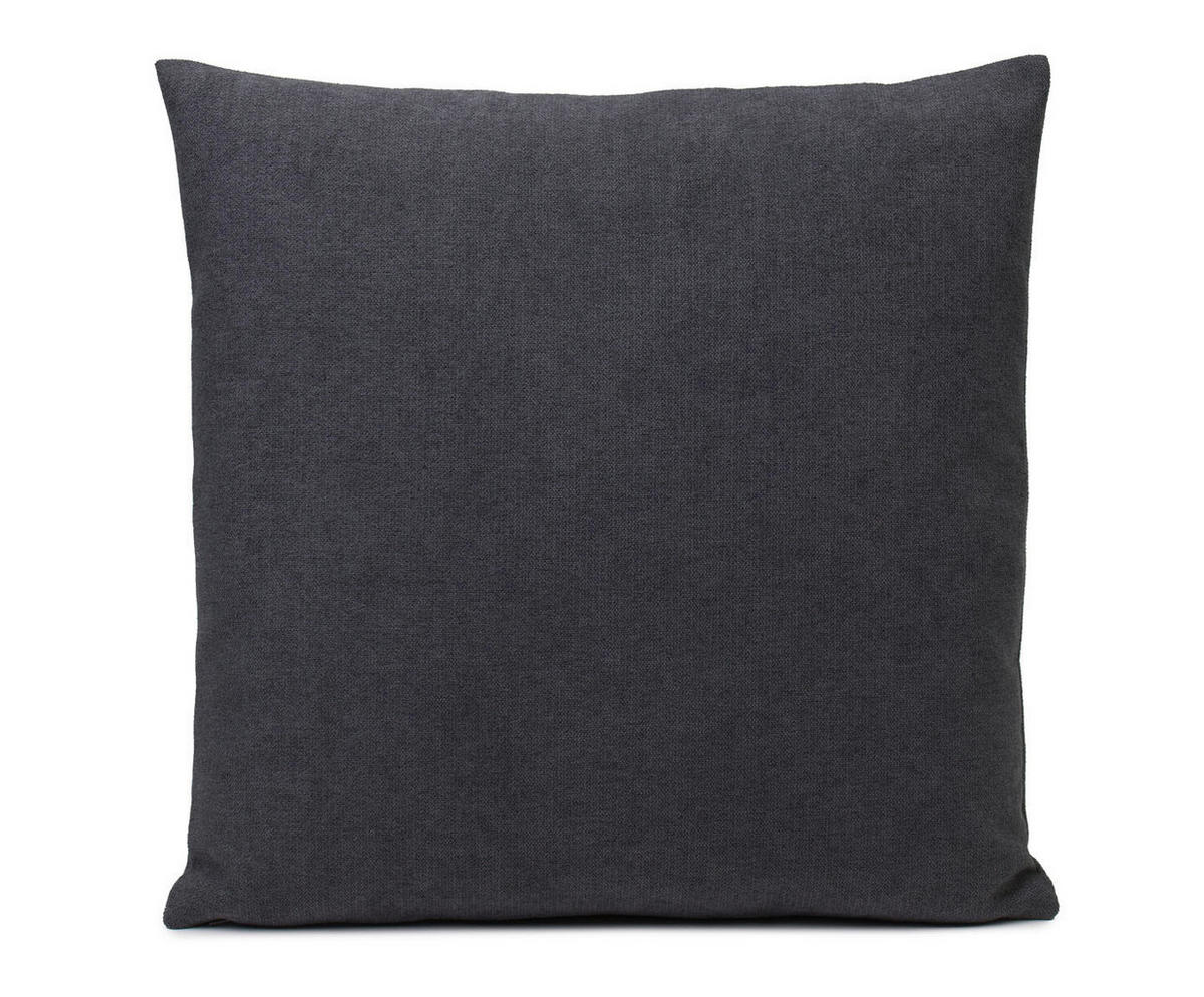 DEKORAČNÍ POLŠTÁŘ 50/50 cm - antracitová, Basics, textil (50/50cm) - Novel