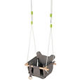 BABYSCHAUKEL SWING  - Grau, Trend, Holz/Kunststoff (40/40/25cm) - My Baby Lou