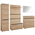 GARDEROBE 276/200/40 cm  - Anthrazit/Buchefarben, Design, Holzwerkstoff (276/200/40cm) - Carryhome