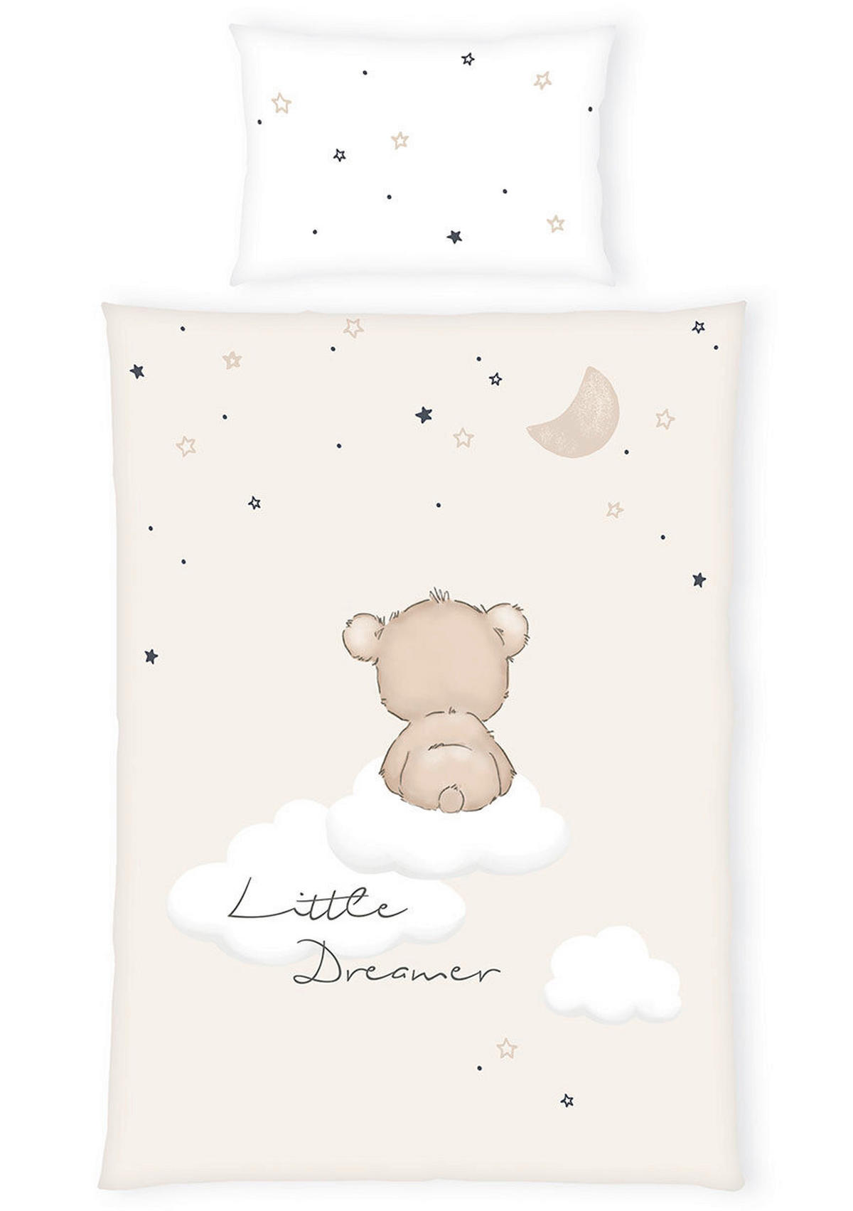 BABYBETTWÄSCHE 100/135 cm  - Beige/Multicolor, Basics, Textil (100/135cm) - Herding