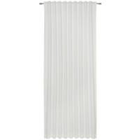 HOTOVÝ ZÁVĚS, neprůsvitné, 140/255 cm - bílá, Basics, textil (140/255cm) - Bio:Vio