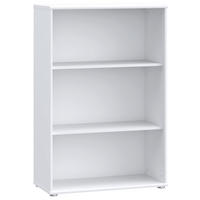 REGAL  73,7/111,1/34,8 cm Weiss  - Weiss/Alufarben, Design, Holzwerkstoff (73,7/111,1/34,8cm)