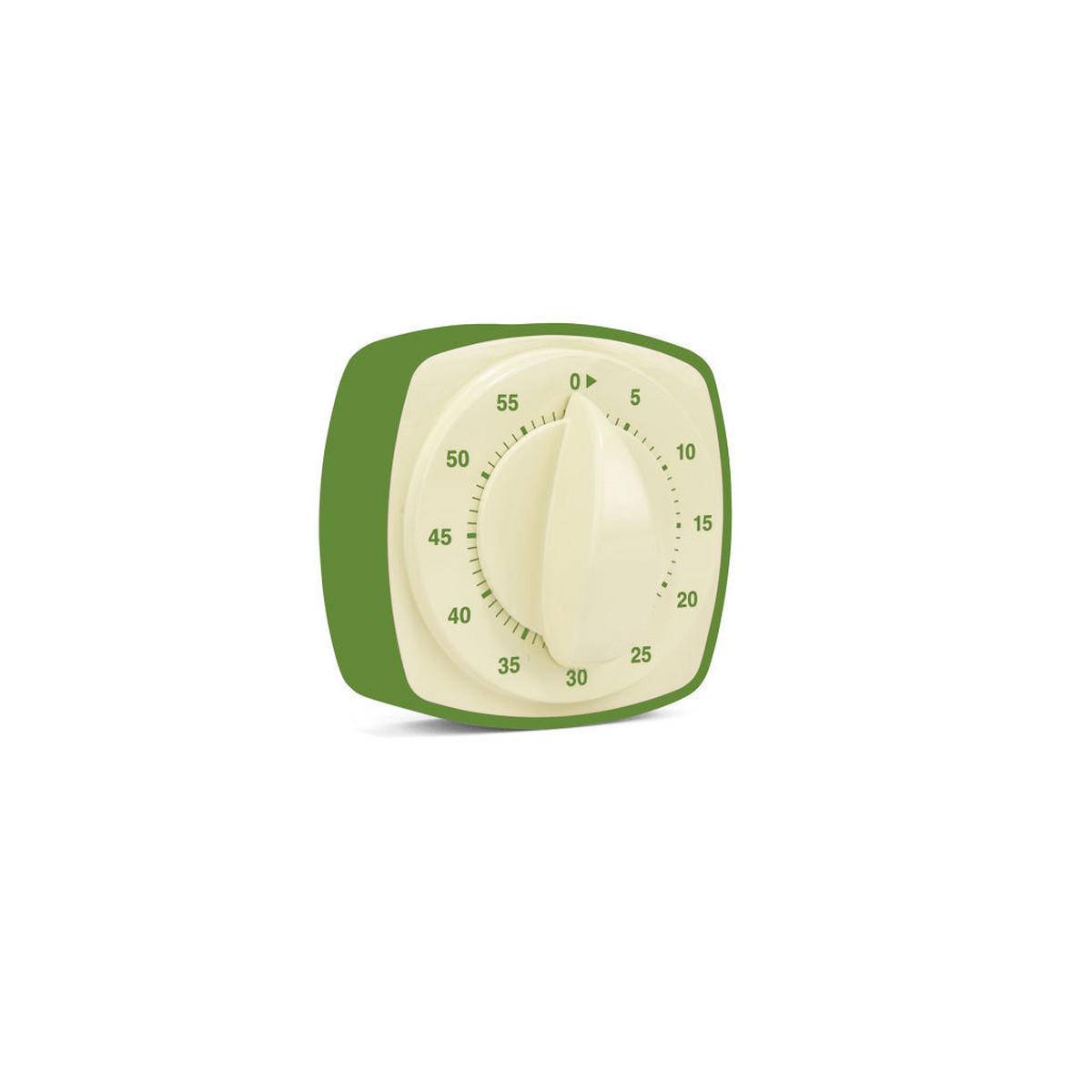 KONYHAI IDŐMÉRŐ - színes, Basics, műanyag (4,3/6,5/6,5cm) - Kikkerland