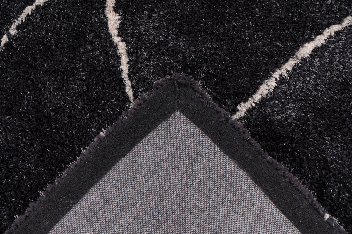 HOCHFLORTEPPICH 80/150 cm Orlando Anthrazit  - Anthrazit, Design, Textil (80/150cm) - Kayoom