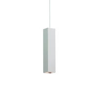 HÄNGELEUCHTE 6/45/130/6 cm  - Weiß, KONVENTIONELL, Metall (6/45/130/6cm) - Ideal Lux