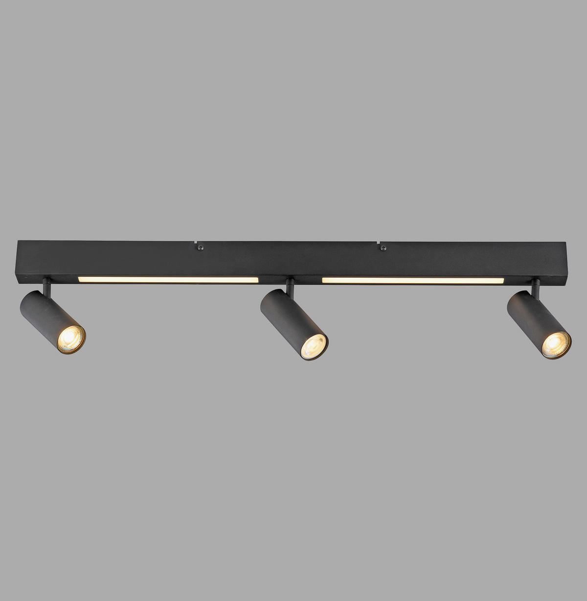 LED-DECKENLEUCHTE 101,5/22/20,5 cm   - Schwarz, Design, Kunststoff/Metall (101,5/22/20,5cm) - Schöner Wohnen