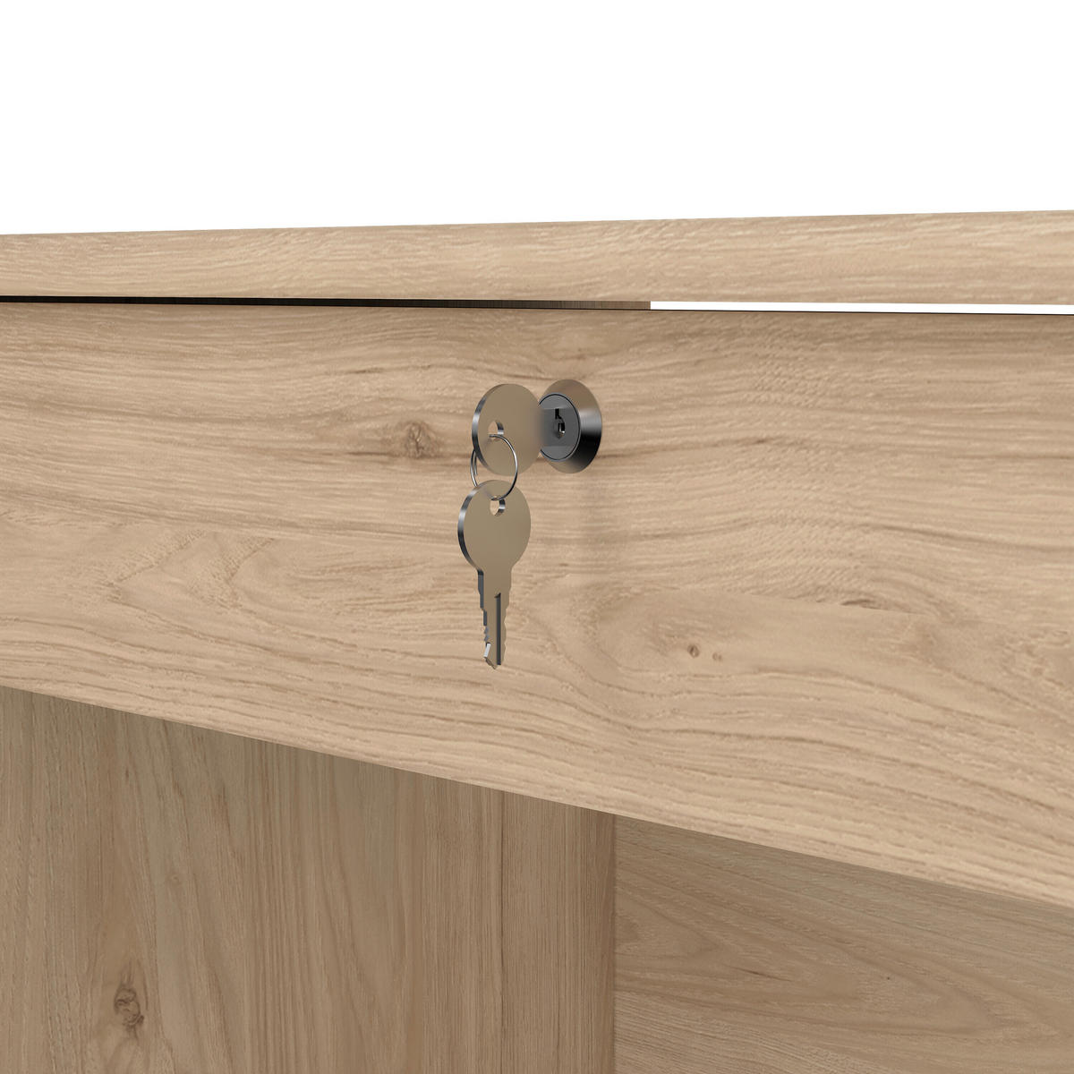 SCHREIBTISCH 109,3/48,5/75,6 cm  in Eichefarben  - Eichefarben, MODERN, Holzwerkstoff (109,3/48,5/75,6cm) - MID.YOU