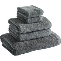 FROTTIERSET Anthrazit 5-teilig  - Anthrazit, Basics, Textil - Marc O'Polo