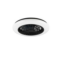 DECKENVENTILATOR  49/16,5 cm    - Weiss/Schwarz, Konventionell, Kunststoff (49/16,5cm)