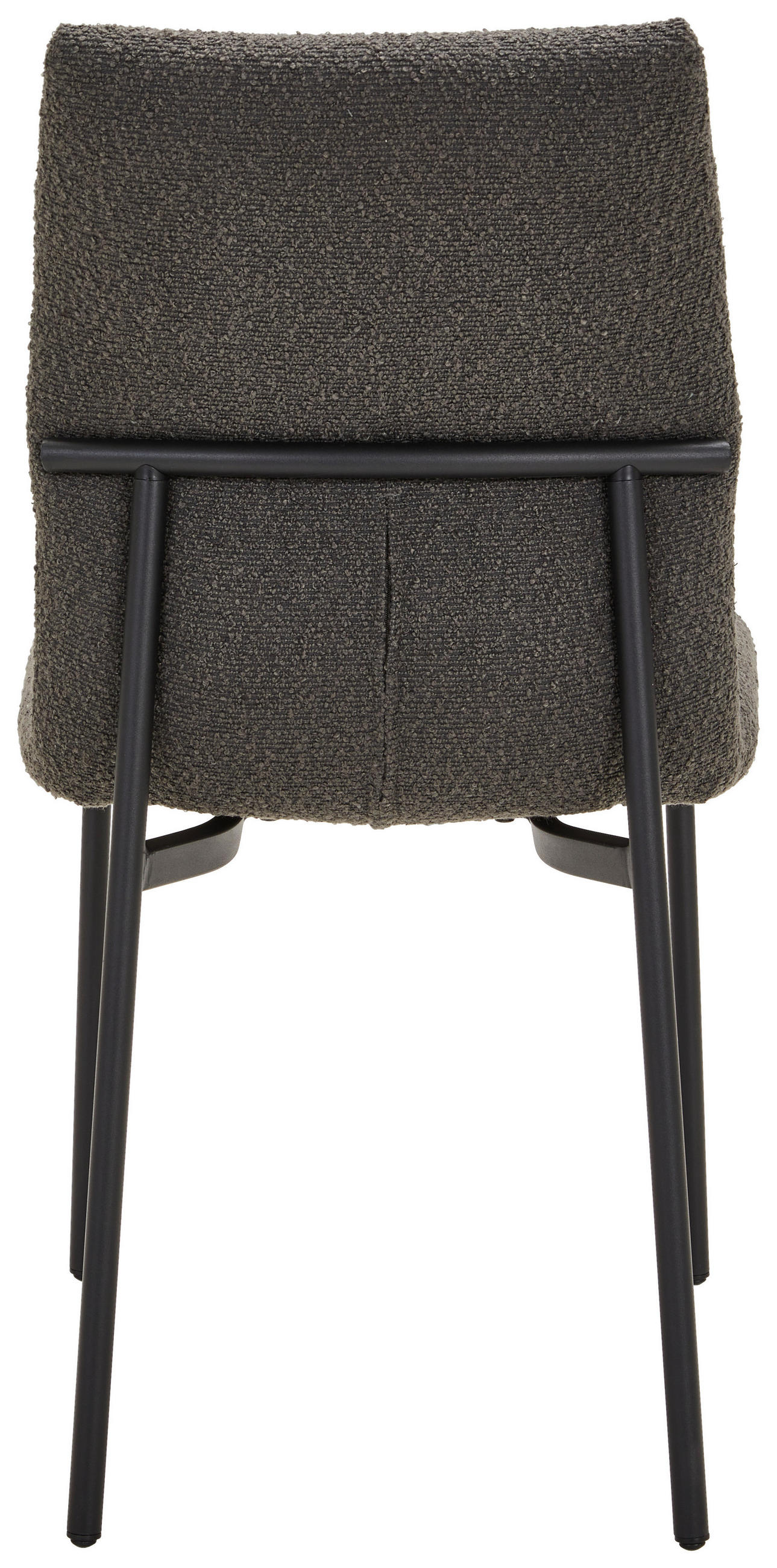 STOLICA  tamno siva  metal, tekstil      - tamno siva/crna, Konvencionalno, metal/tekstil (50/85/62cm) - Hom`in