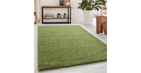 HOCHFLORTEPPICH 65/130 cm Dream 4000 Grün - Grün, KONVENTIONELL, Textil (65/130cm) - Novel