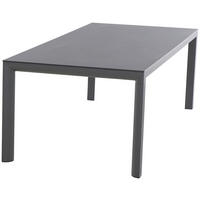 GARTENTISCH 220/100/74 cm Metall rechteckig  - Anthrazit/Titanfarben, Basics, Kunststoff/Metall (220/100/74cm) - Siena Garden
