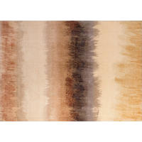 FLACHWEBETEPPICH 170/240 cm Bronze Bands Braun  - Braun, Design, Kunststoff/Textil (170/240cm) - wash+dry