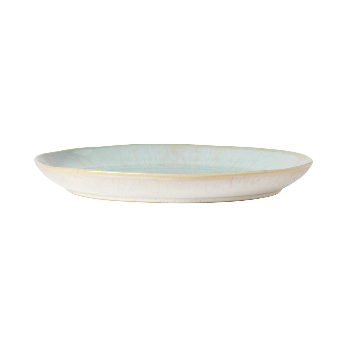 SPEISETELLERSET Creme, Pastellblau 28 cm EIVISSA  - Pastellblau/Creme, Basics, Keramik (28cm) - Costa Nova
