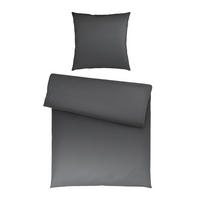 BETTWÄSCHE Satin 135/200 cm  - Anthrazit, Textil (135/200cm) - Novel