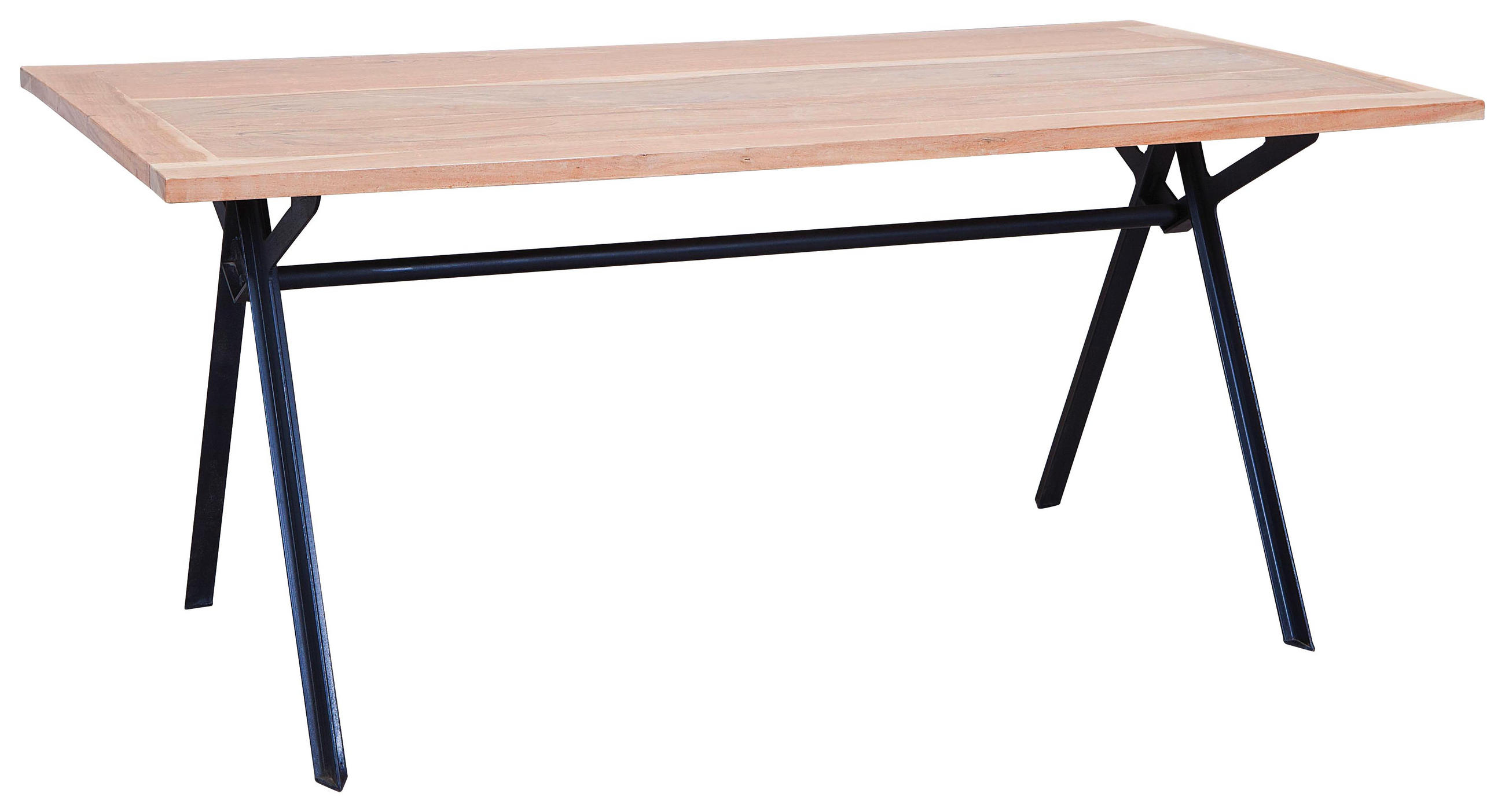 Esstisch in Holz, Metall 175/90/76 cm
