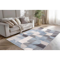 TEPIH NISKOG TKANJA 120/170 cm   plava   - plava, Basics, tekstil (120/170cm) - Kayoom