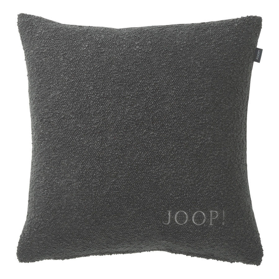 Joop! Kissenbezug J! Touch Anthrazit, Dunkelgrau 40x40 cm