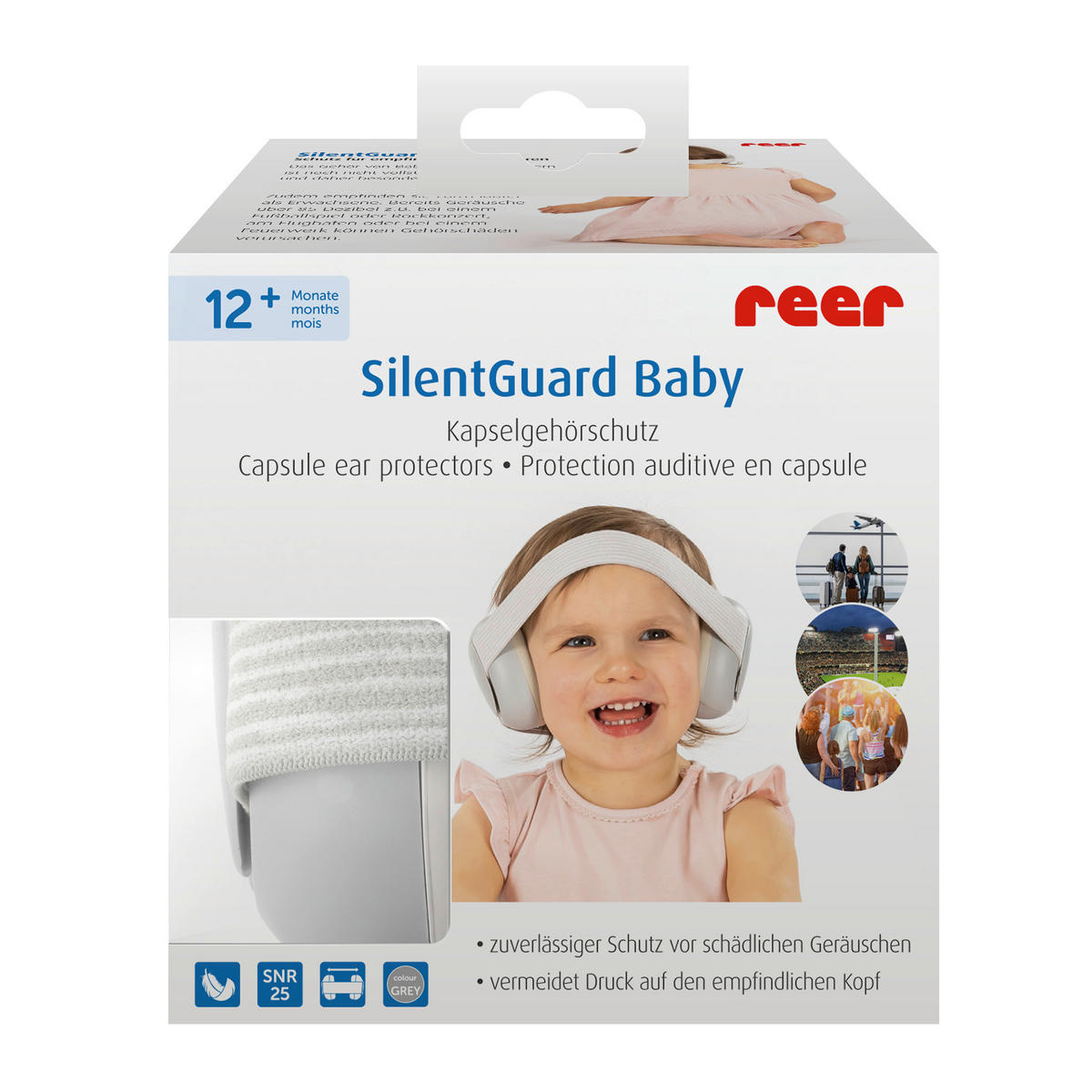 KINDERSICHERUNG - Grau, Basics, Kunststoff (9,5/12cm) - Reer