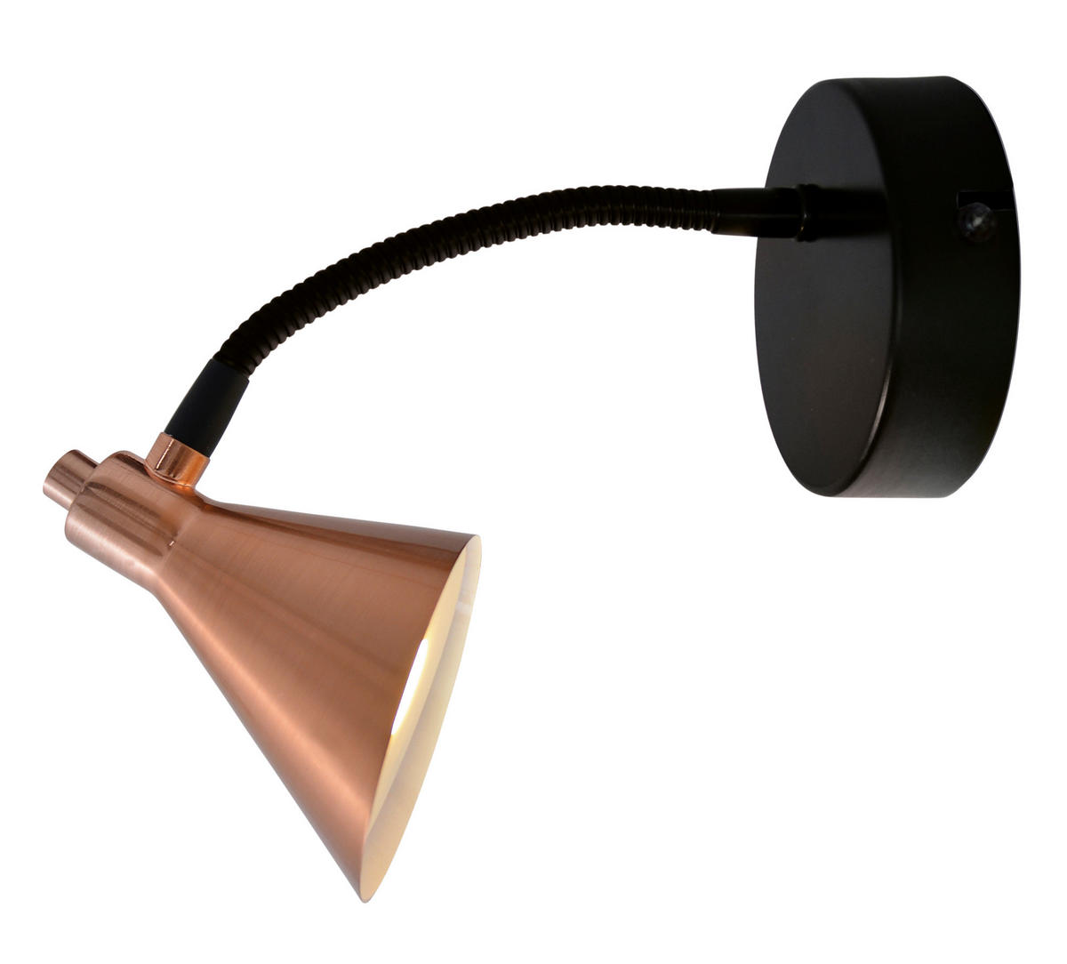 LED-WANDLEUCHTE Copper 13.5/23 cm   - Kupferfarben, Basics, Metall (13.5/23cm) - Näve