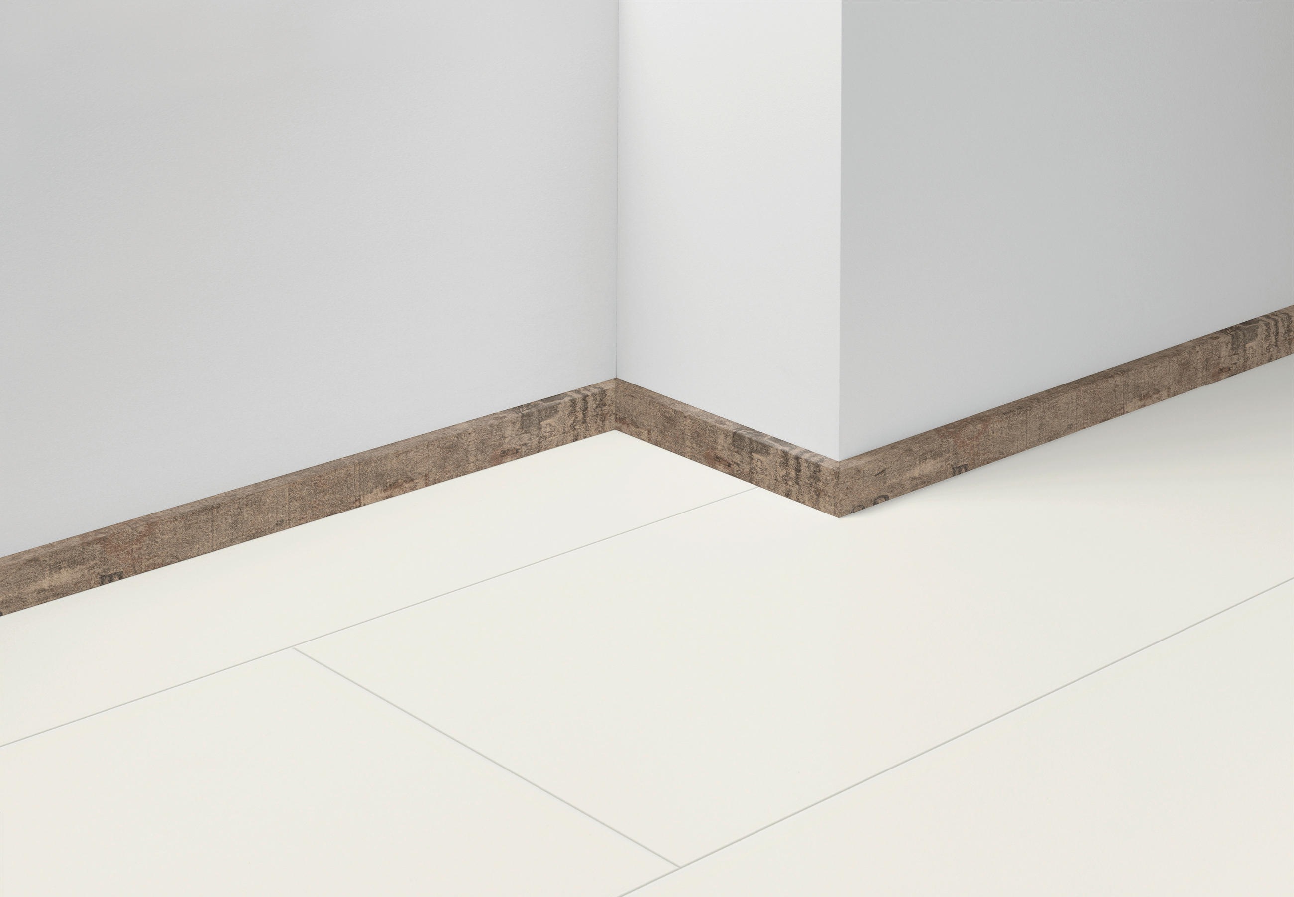 SOCKELLEISTE - Eichefarben/Dunkelgrau, Basics, Holzwerkstoff (220/1,6/4cm) - Parador