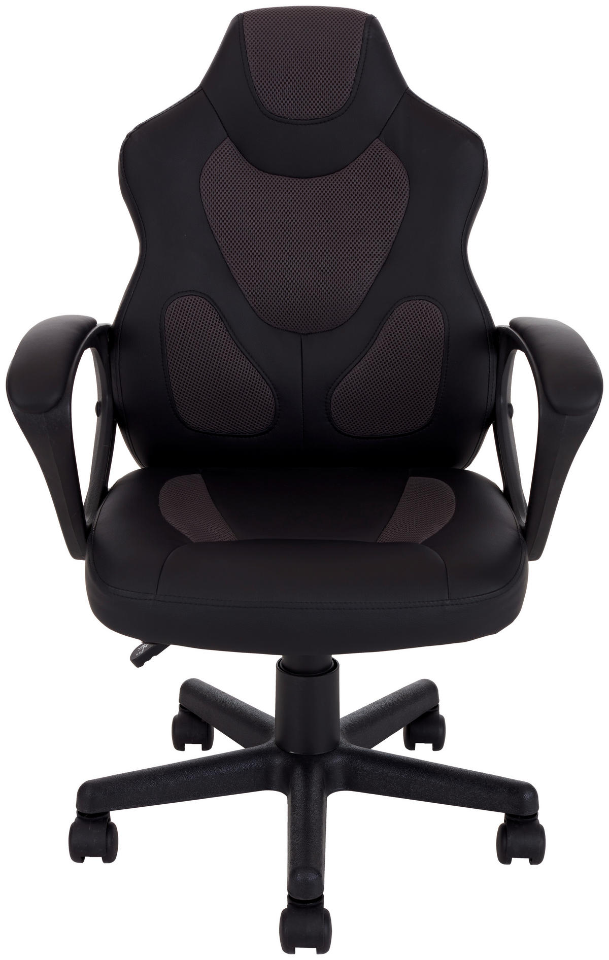 GAMING STOLICA  siva, crna  metal, plastika, tekstil  - siva/crna, Moderno, metal/tekstil (57/90-100/54cm)