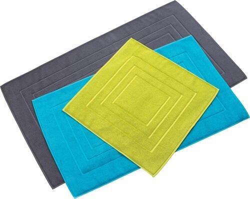 BADEMATTE Edelstahlfarben 67/120 cm  - Edelstahlfarben, Basics, Textil (67/120cm) - Vossen