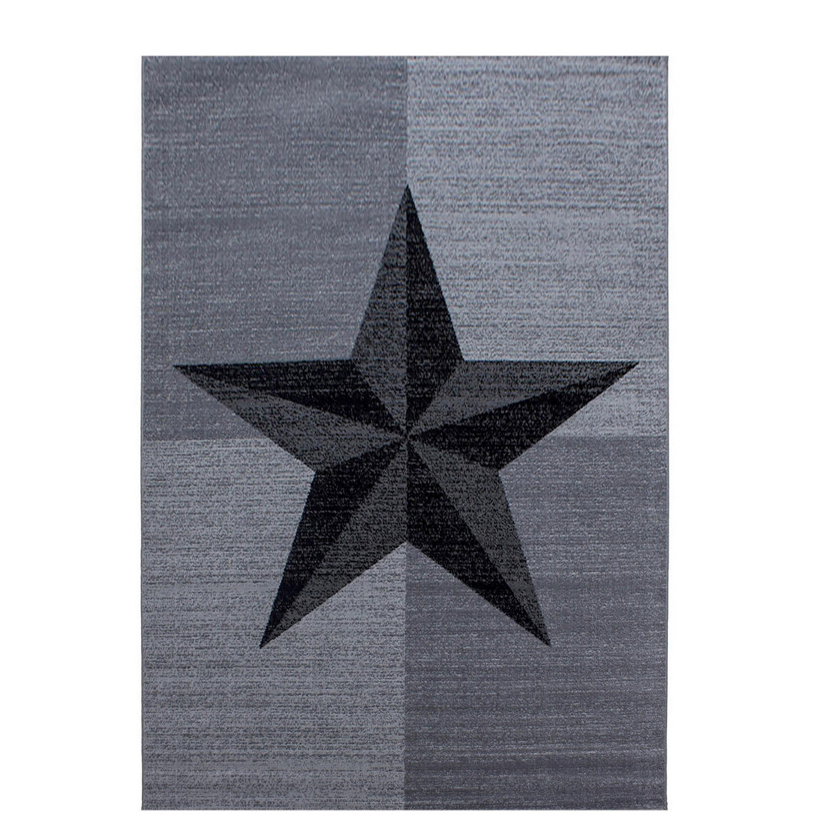 WEBTEPPICH 140/200 cm Plus Grau  - Grau, Basics, Textil (140/200cm) - Novel