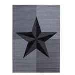 WEBTEPPICH 140/200 cm Plus Grau  - Grau, Basics, Textil (140/200cm) - Novel