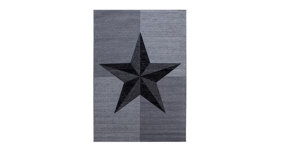 WEBTEPPICH 140/200 cm Plus Grau  - Grau, Basics, Textil (140/200cm) - Novel