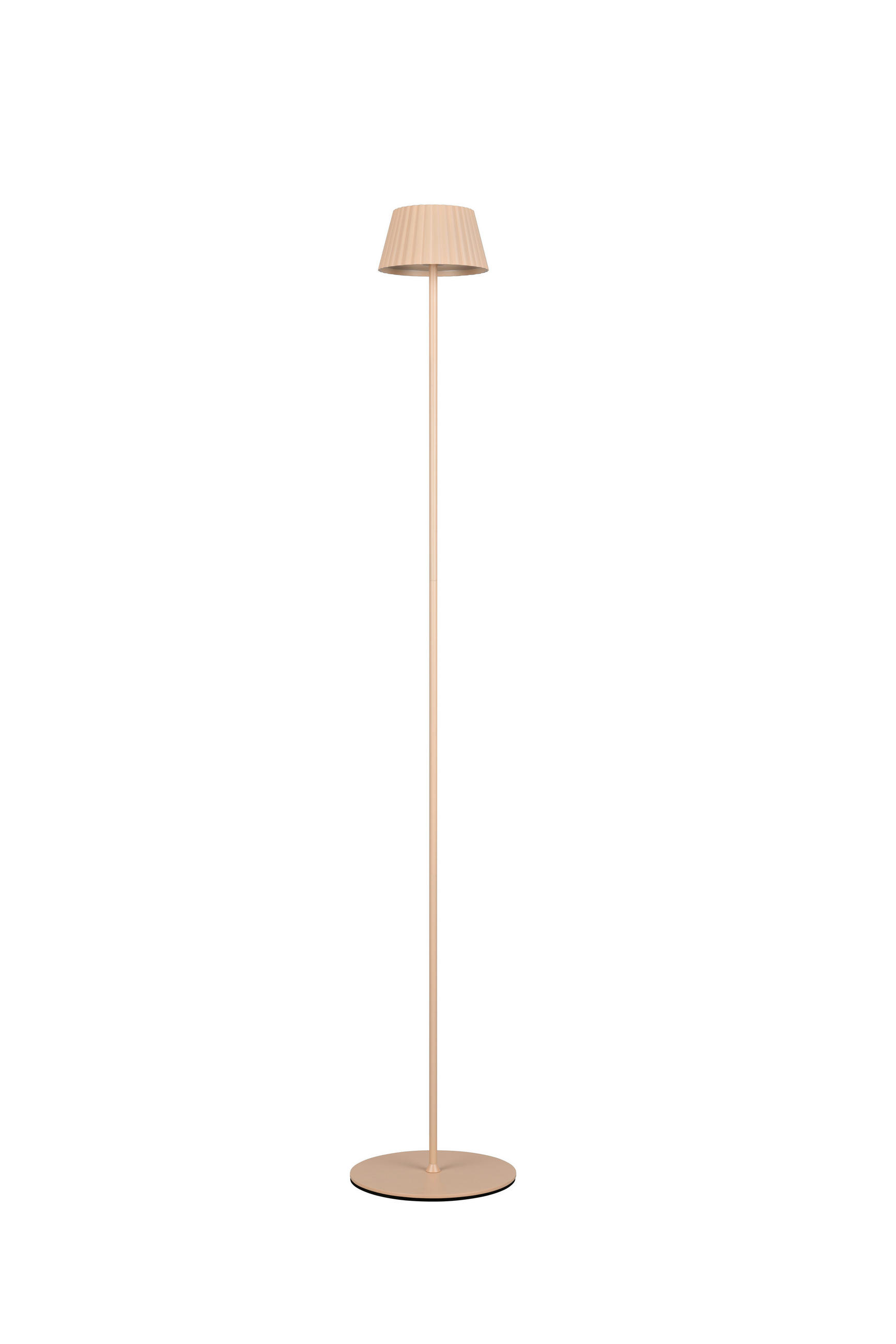 LED-STEHLEUCHTE 13,5/123 cm    - Sandfarben, Design, Metall (13,5/123cm)