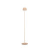 STOJACÍ LED SVÍTIDLO, 13,5/123 cm  - pískové barvy, Design, kov (13,5/123cm)