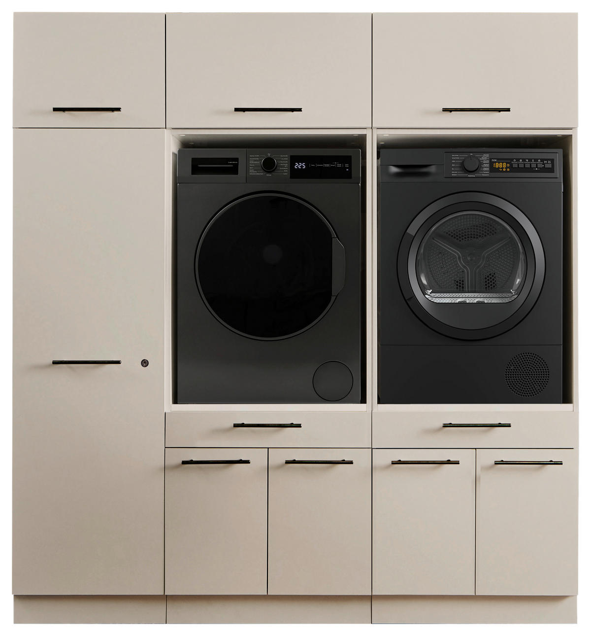 HAUSWIRTSCHAFTSRAUM 185/200/67,5 cm  in Kaschmir  - Kaschmir, Design, Holzwerkstoff (185/200/67,5cm)