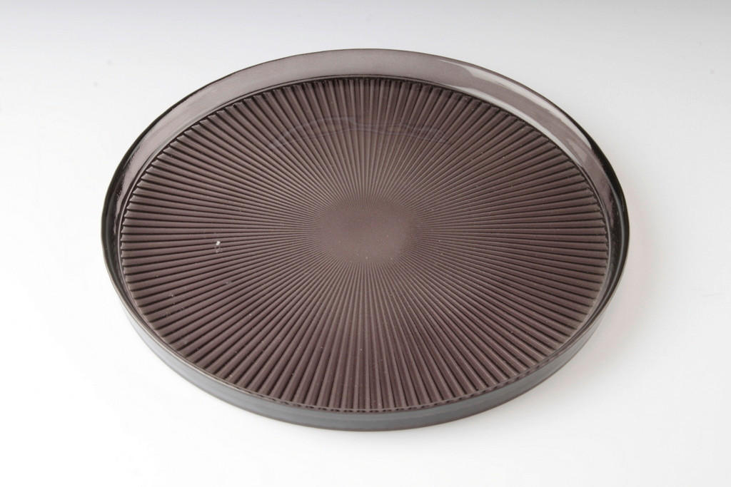 SERVERINGSFAT 21 cm  - svart, Design, glas (21cm) - Novel
