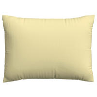KOPFPOLSTERBEZUG WOVEN SATIN 60/80 cm  - Hellgelb, Basics, Textil (60/80cm) - Schlafgut