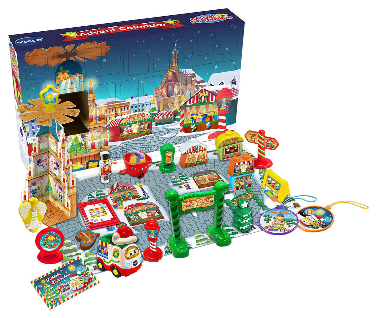 ADVENTSKALENDER  - Multicolor, Basics, Kunststoff (55/33/10cm) - Vtech