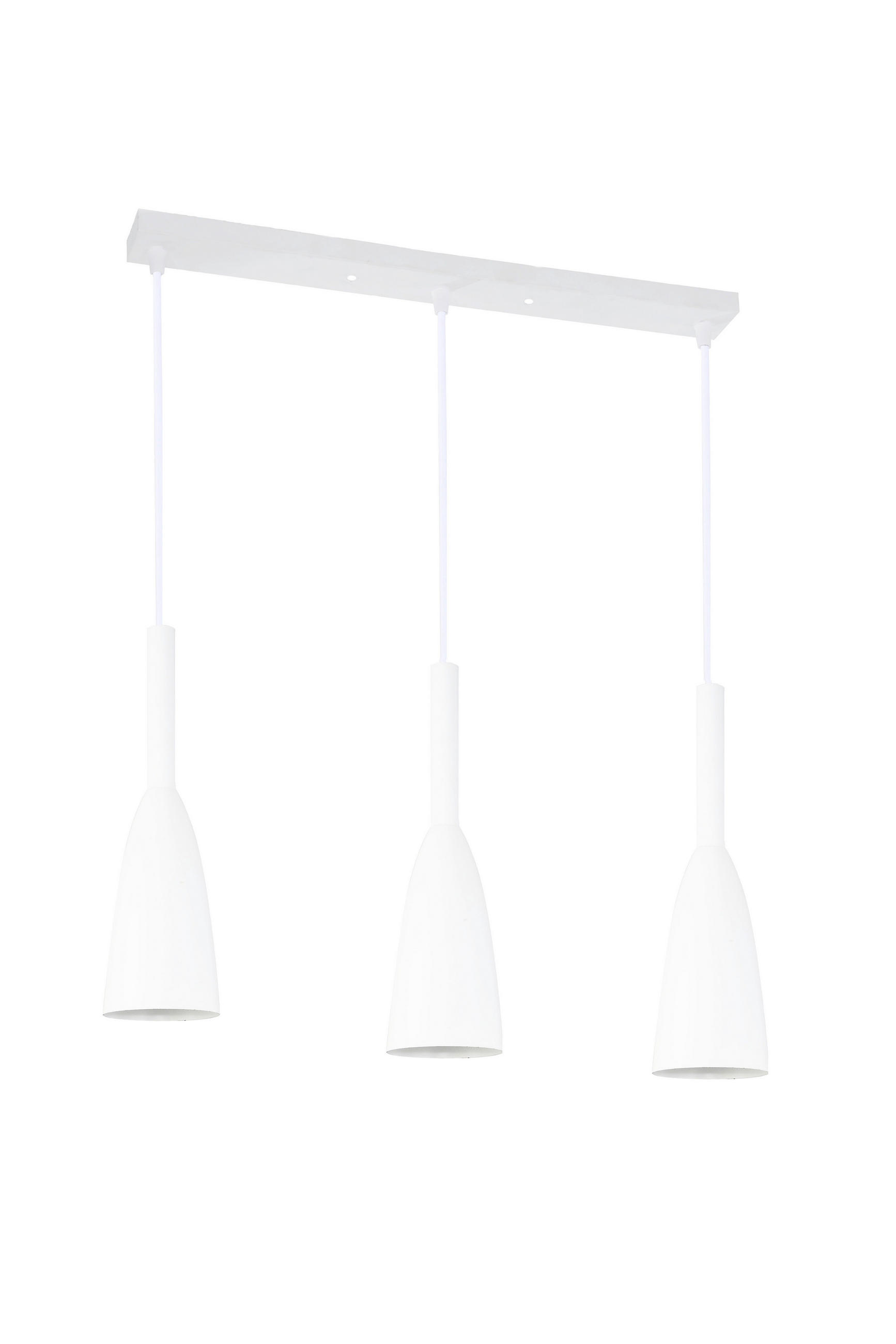 HÄNGELEUCHTE Solin 100/50/10 cm  - Weiß, Design, Metall (100/50/10cm)