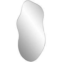 WANDSPIEGEL 72/156/2,5 cm    in wellenförmig  - Schwarz, Trend, Glas/Holzwerkstoff (72/156/2,5cm) - Landscape