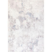 VINTAGE-TEPPICH 160/230 cm ONDEA JORG, waschbar Hellgrau, Pastellblau, Grauweiß  - Pastellblau/Hellgrau, Basics, Kunststoff/Textil (160/230cm) - Lindorug