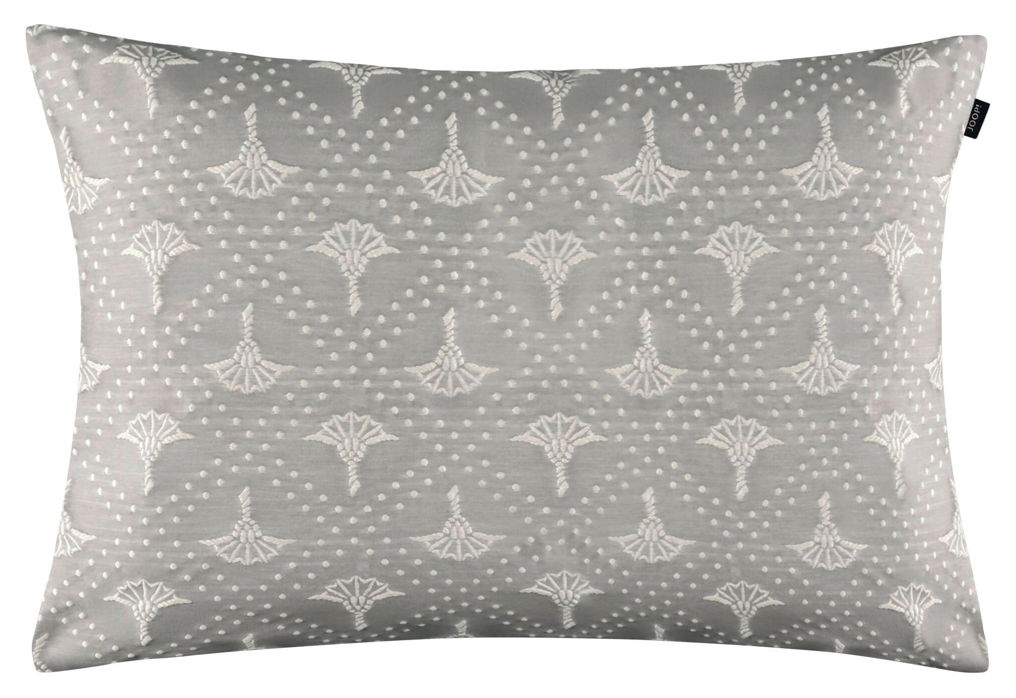 KISSENHÜLLE J! Cornflower Charm silber 40/60 cm  - Silberfarben/Hellgrau, Design, Textil (40/60cm) - Joop!