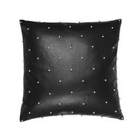 ZIERKISSEN  - Schwarz, LIFESTYLE, Kunststoff/Textil (45/45cm) - X-Mas