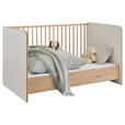 BABYZIMMER  - Weiß/Eiche Artisan, Basics, Holzwerkstoff - My Baby Lou