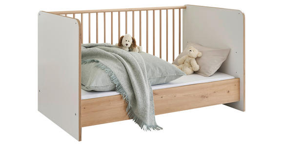 BABYZIMMER  - Weiß/Eiche Artisan, Basics, Holzwerkstoff - My Baby Lou