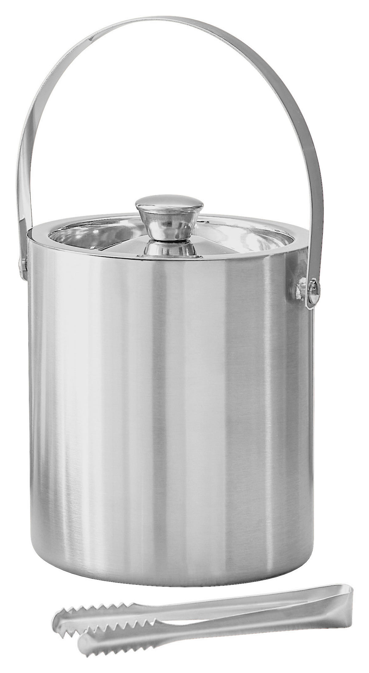 KBELÍK NA LED - barvy nerez oceli, Basics, kov (15,5/17,5cm) - Novel