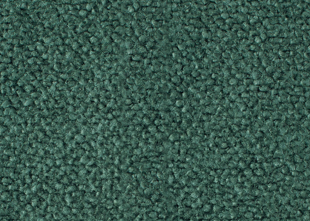 ECKSOFA in Velours Grün  - Schwarz/Grün, Design, Textil/Metall (187/295cm) - Novel