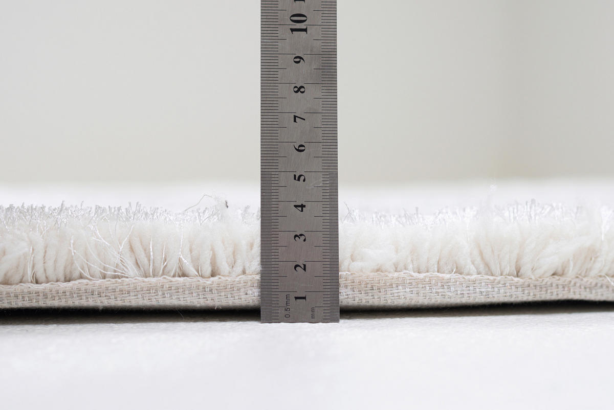 HANDWEBTEPPICH 85/155 cm Weiß  - Weiß, Basics, Textil (85/155cm) - Tom Tailor