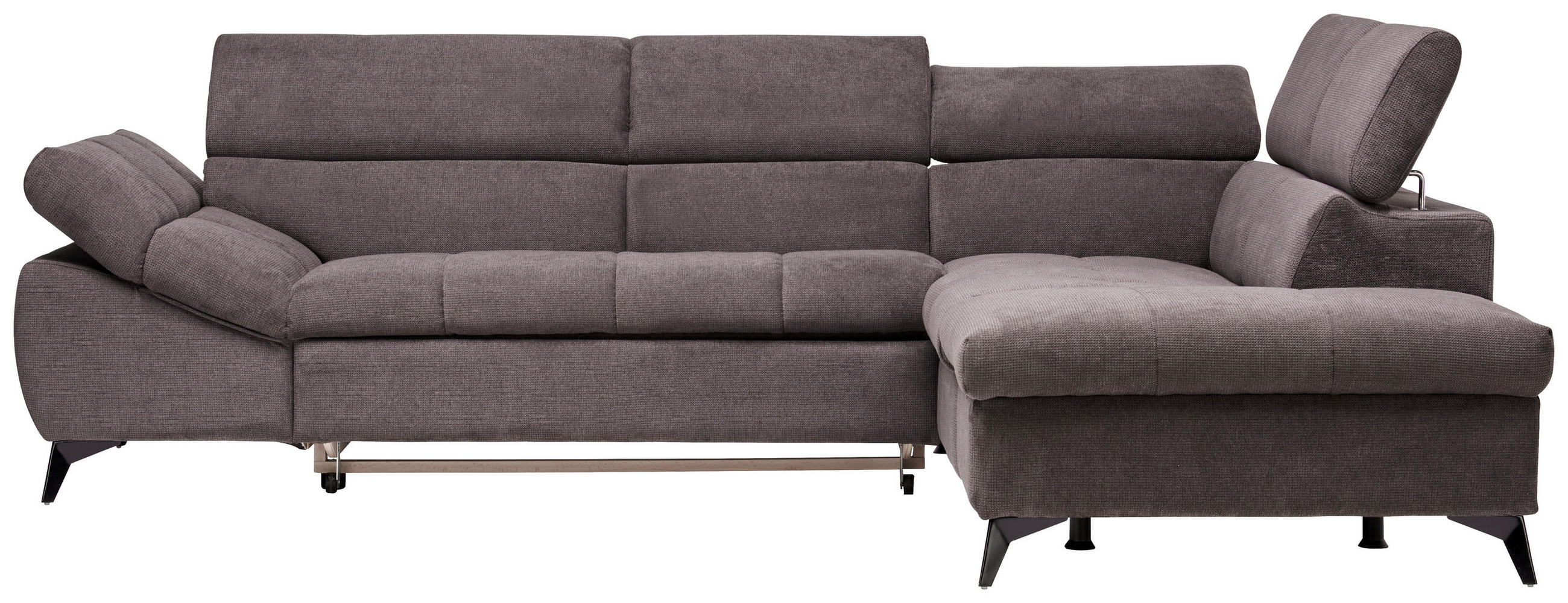 Stylife SEDACÍ SOUPRAVA, textil, šedá
