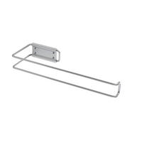 KONYHAI PAPÍRTÖRLŐ TARTÓ - szürke, Basics, fém (30/3/10cm) - Metaltex