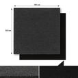 TEPPICHFLIESE Moscow {item.attr('P-DIMENSION'), [ ]} in {item.attr('143-279'),[ ]} - Anthrazit, Basics, Textil (50/50cm) - Esposa