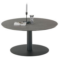 COUCHTISCH in Metall, Glas, Keramik 80/80/38 cm  - Anthrazit/Schwarz, Design, Glas/Keramik (80/80/38cm) - Boxxx
